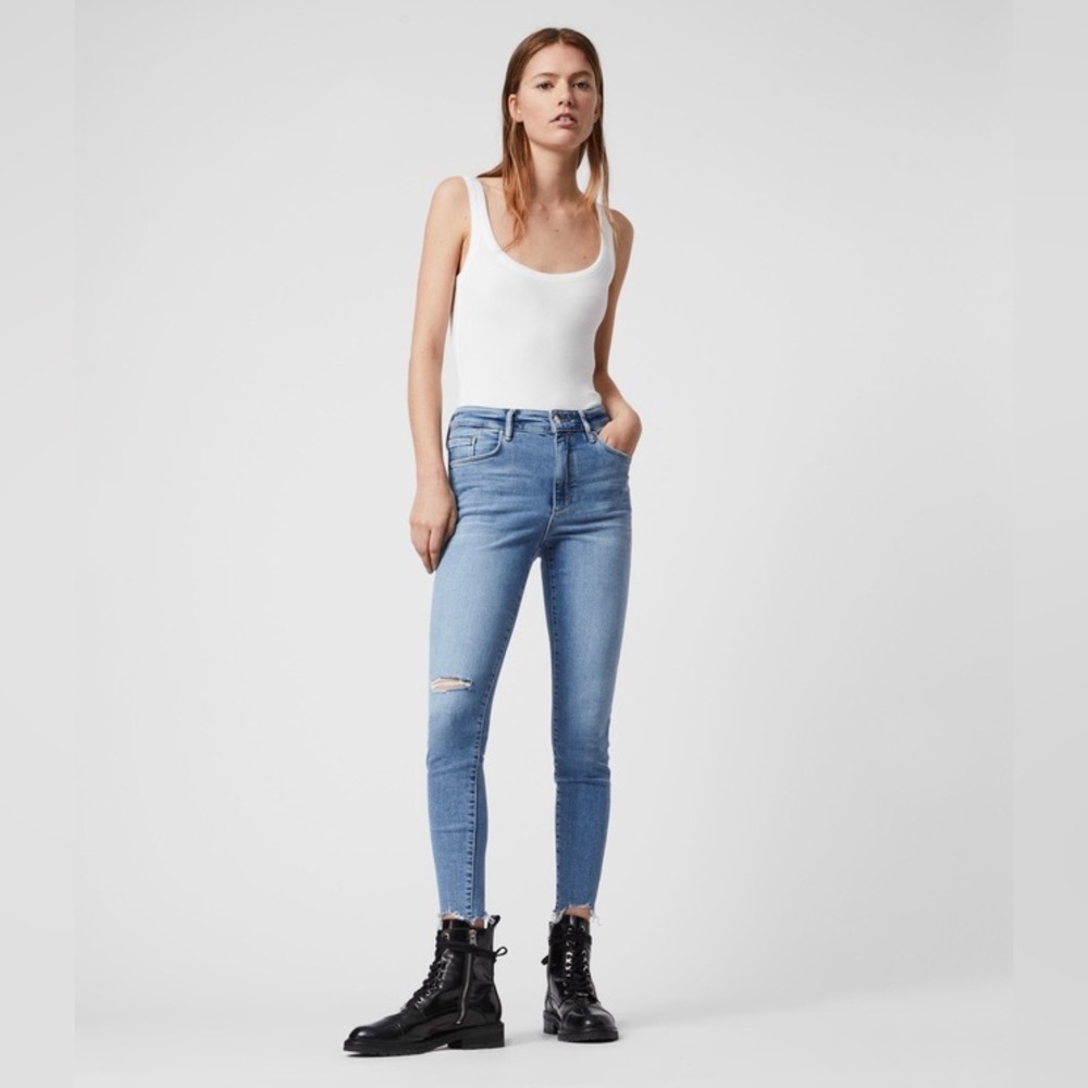 All Saints Phoenix Superstretch Skinny Jeans